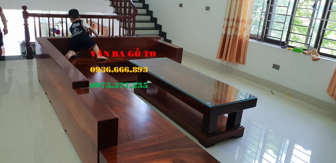 Sofa gỗ lim