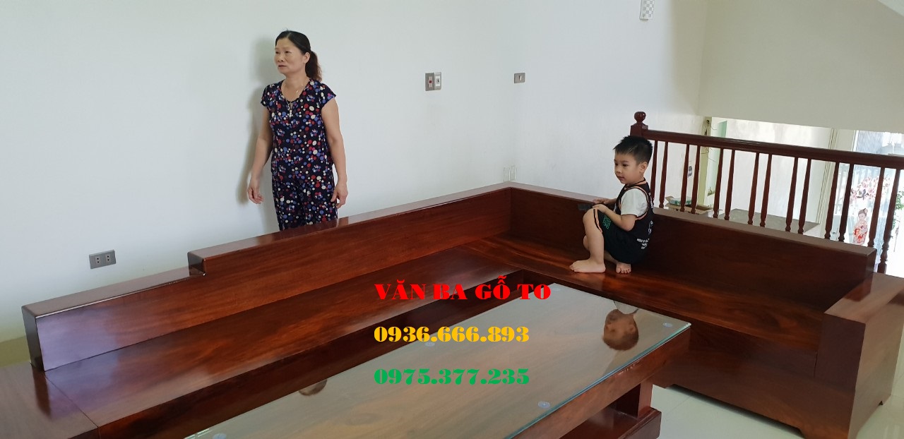 Sofa gỗ lim