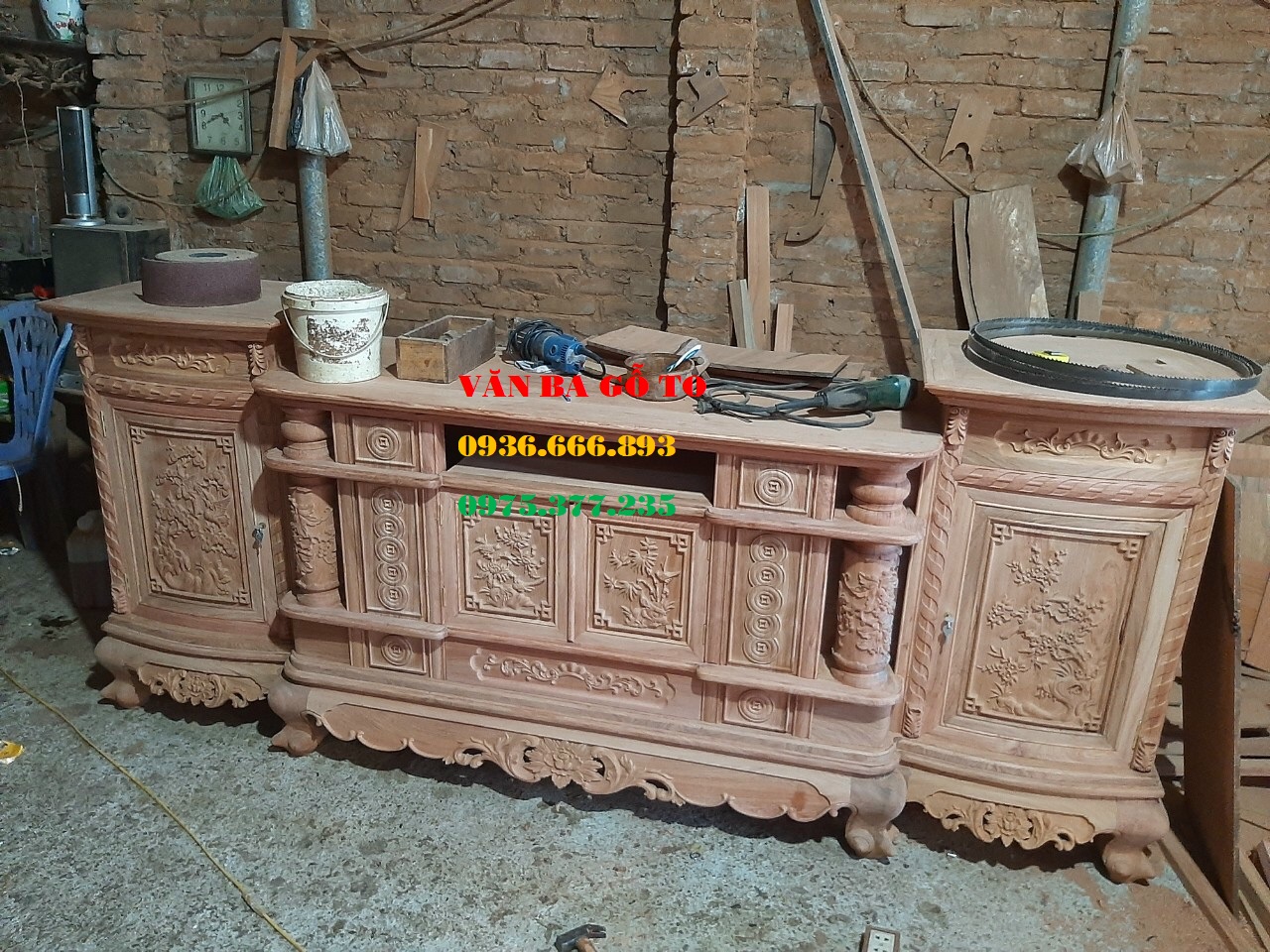 Kệ tivi gỗ tại Hải Phòng