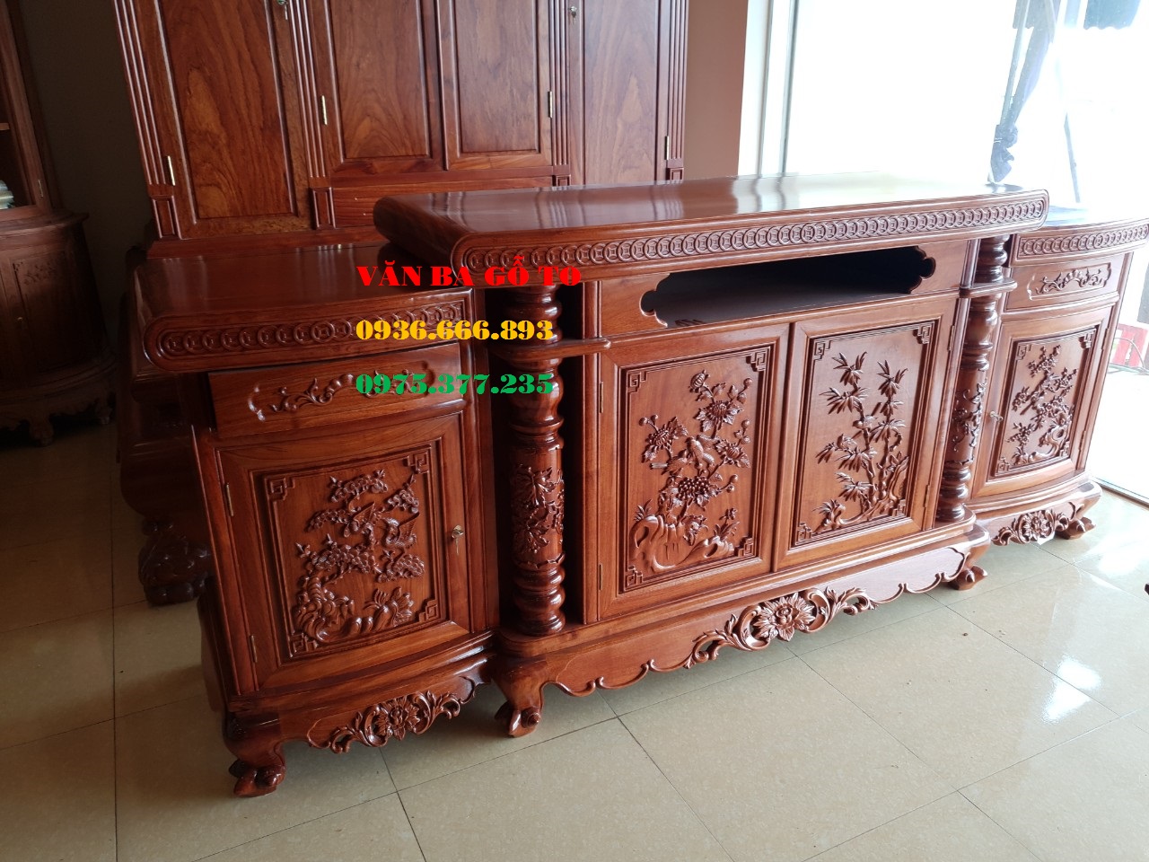 Kệ Tivi gỗ