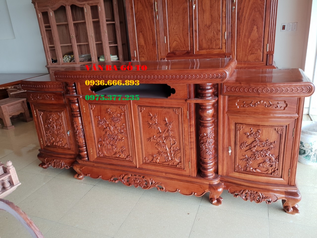 Kệ Tivi gỗ