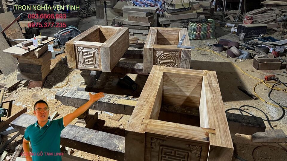 quách gỗ ngọc am